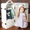 The Queen's Treasures 18 Inch Doll Furniture,Clothes Storage Trunk Case